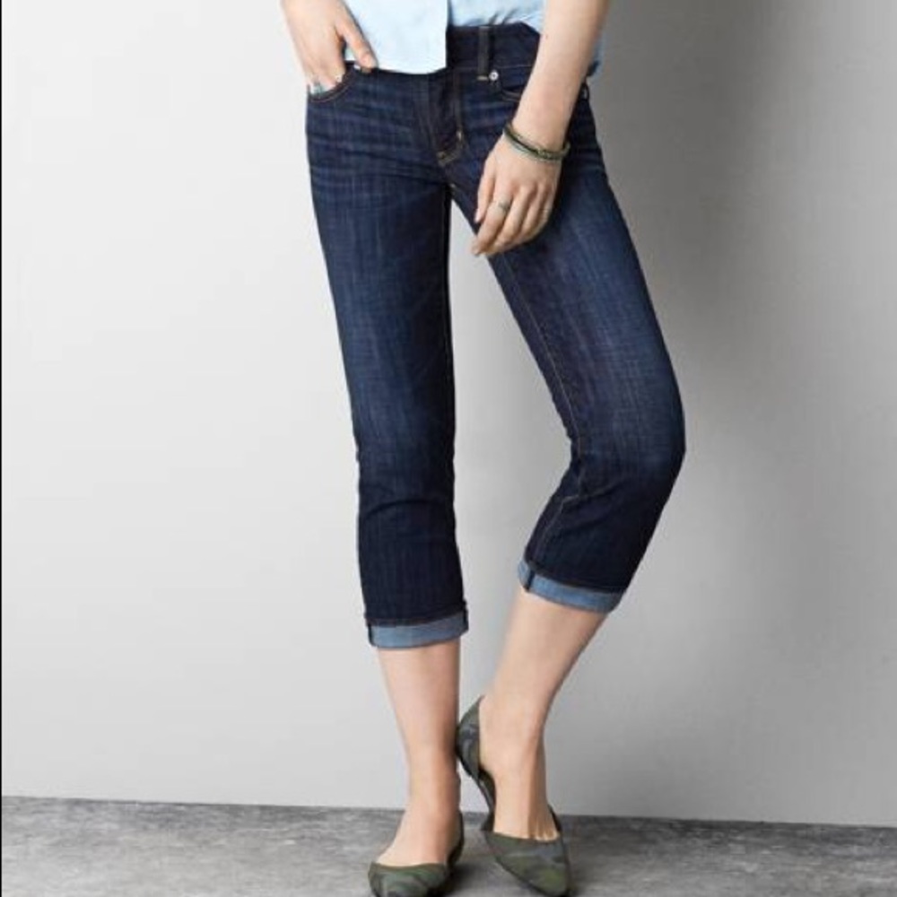 American Eagle Artist Crop Jeans